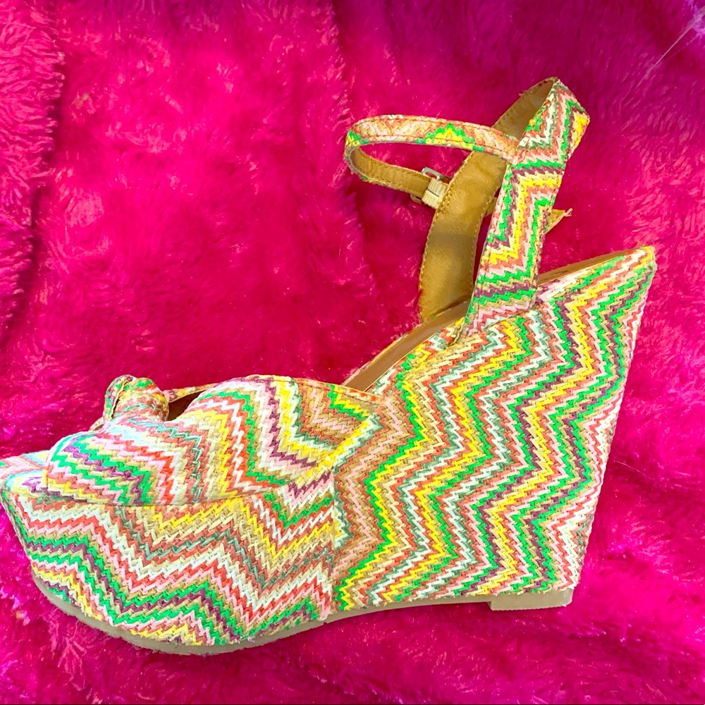 Candies platform shoes size 9